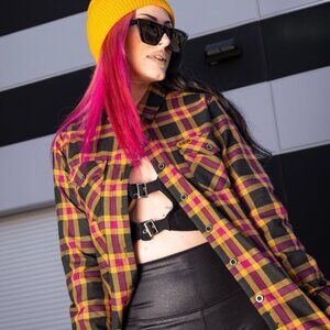 Dixxon 22 Jumps Women's Flannel BNWOT